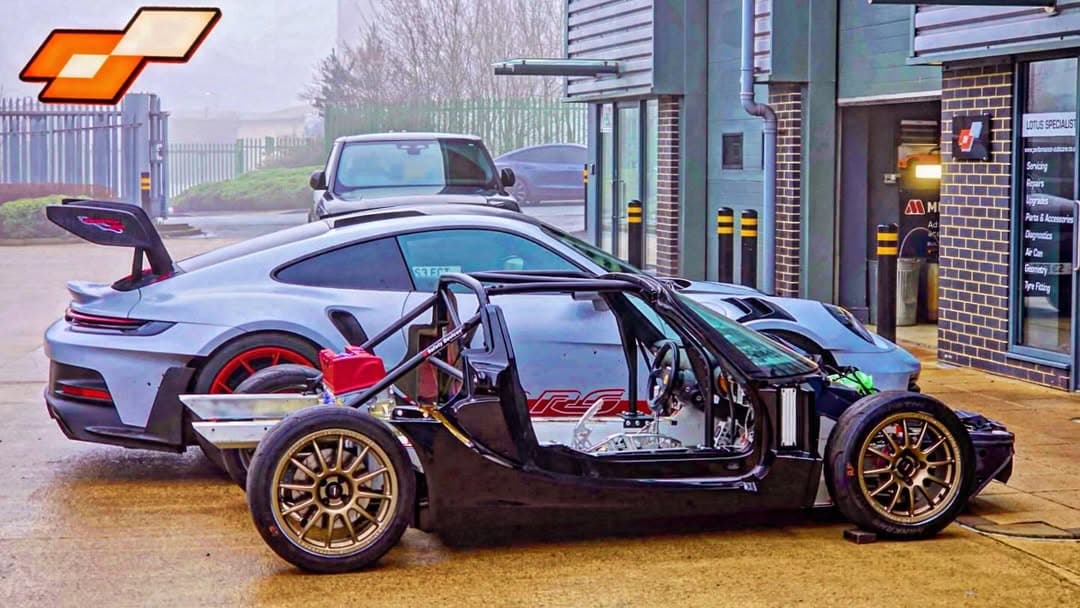 In progress Lotus Elise S2 K-swap build ready for track testing