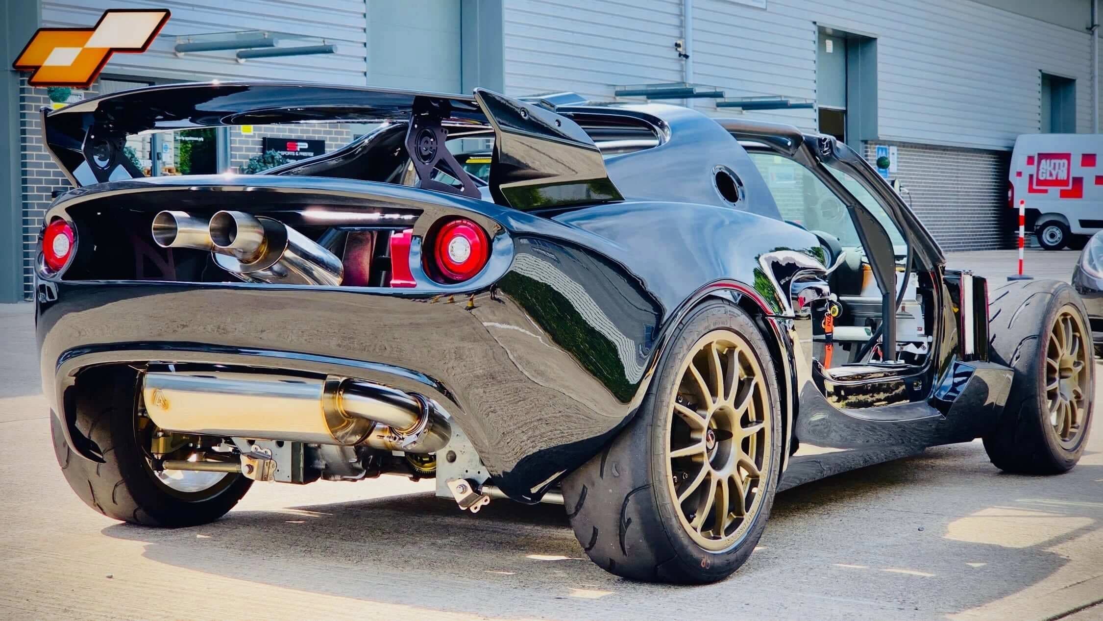 In progress Lotus Elise S2 K-swap build outside HQ